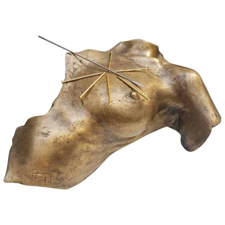 Vassilakis Takis Evidence 1983" Bronze Sculpture at 1stDibs