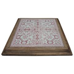 19th Century Tiled Cheese Board from West Flanders 8