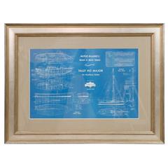 Authentic Blueprint, circa Early 1900s