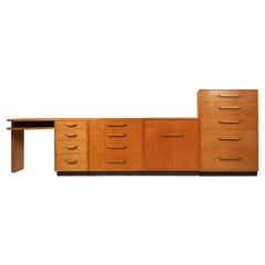 'Flexible Home Arrangement' Modular Birch Cabinet System by Eliel Saarinen