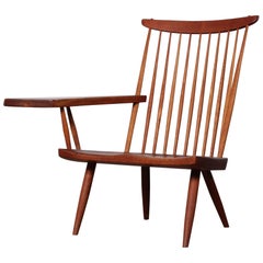 George Nakashima Single Arm Lounge Chair, 1968