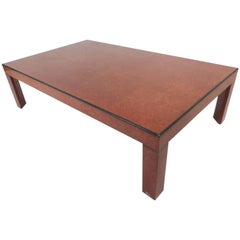 Vintage Contemporary Modern Italian Coffee Table by Willy Rizzo