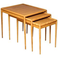 A Set of Mid-Century Nesting Tables by T.H. Robsjohn-Gibbings for Widdicomb 8