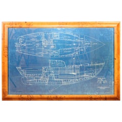 Sparkman & Stephens Blueprint of a Sloop