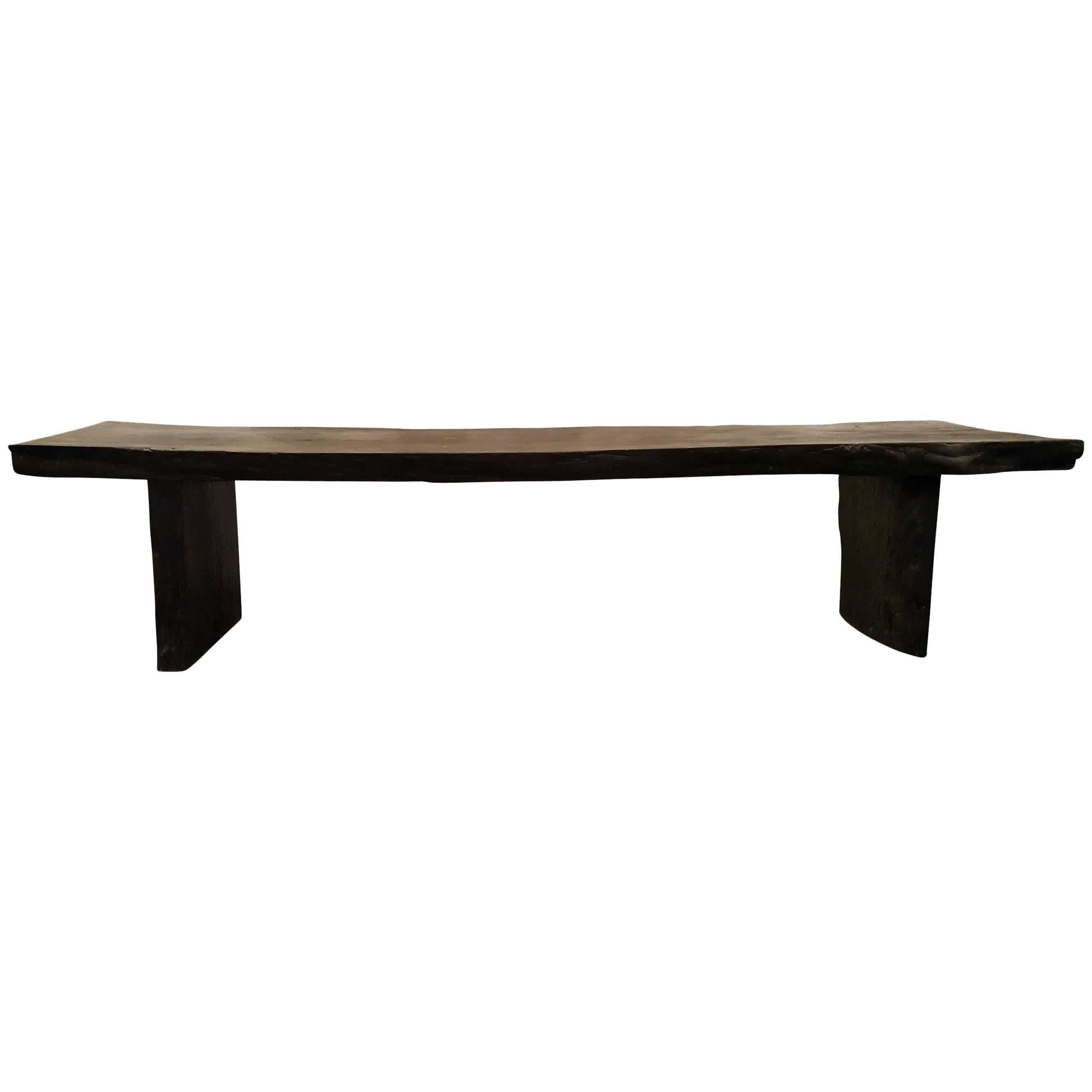 Organic Black Bench For Sale