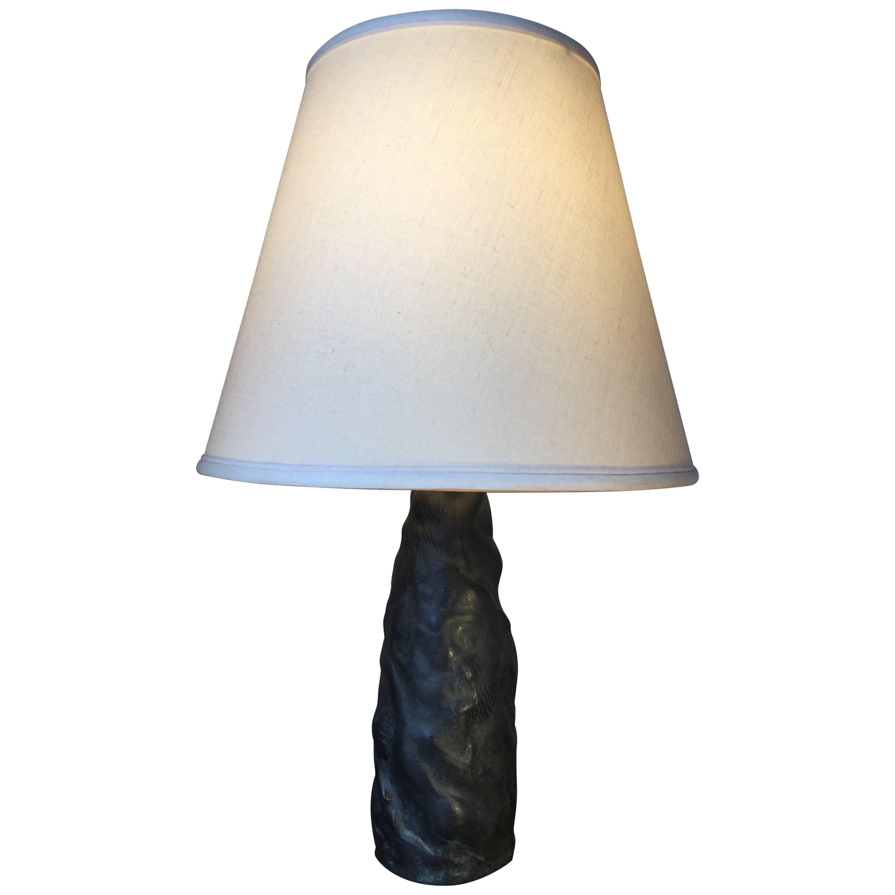 Halvar Frisendahl Bronze Table Lamp For Sale