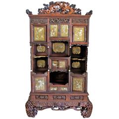 Japanese Shibayama Cabinet Meiji Period 1