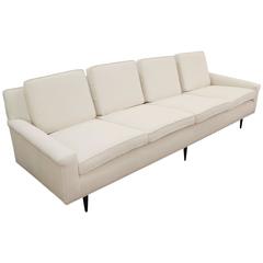 Thayer Coggin Sofa in Boucle Fabric 1