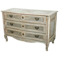 18th Century Painted French Louis XV Commode