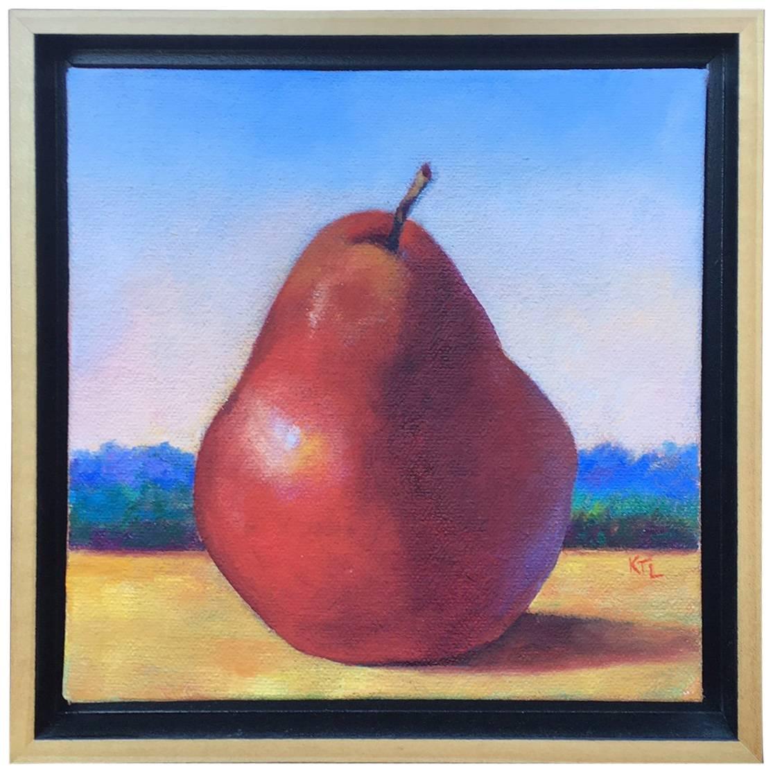 Nantucket Still Life with a Pear by Katie Trinkle Legge, 2002 For Sale