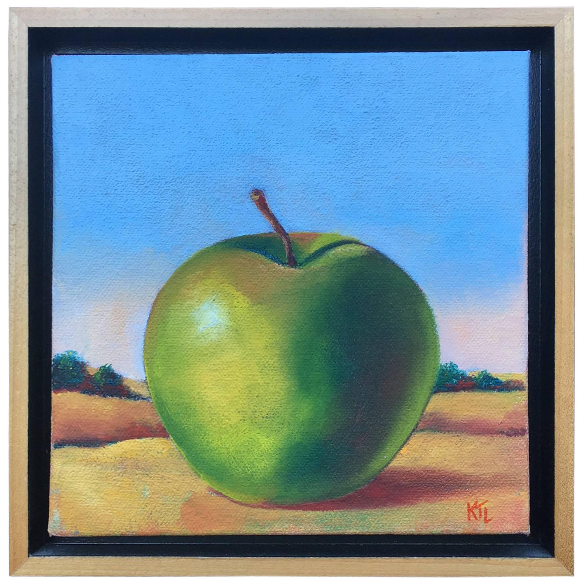 Nantucket Still Life with an Apple by Katie Trinkle Legge, circa 2002 For Sale