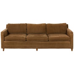 Mid-Century Danish Corduroy Sofa