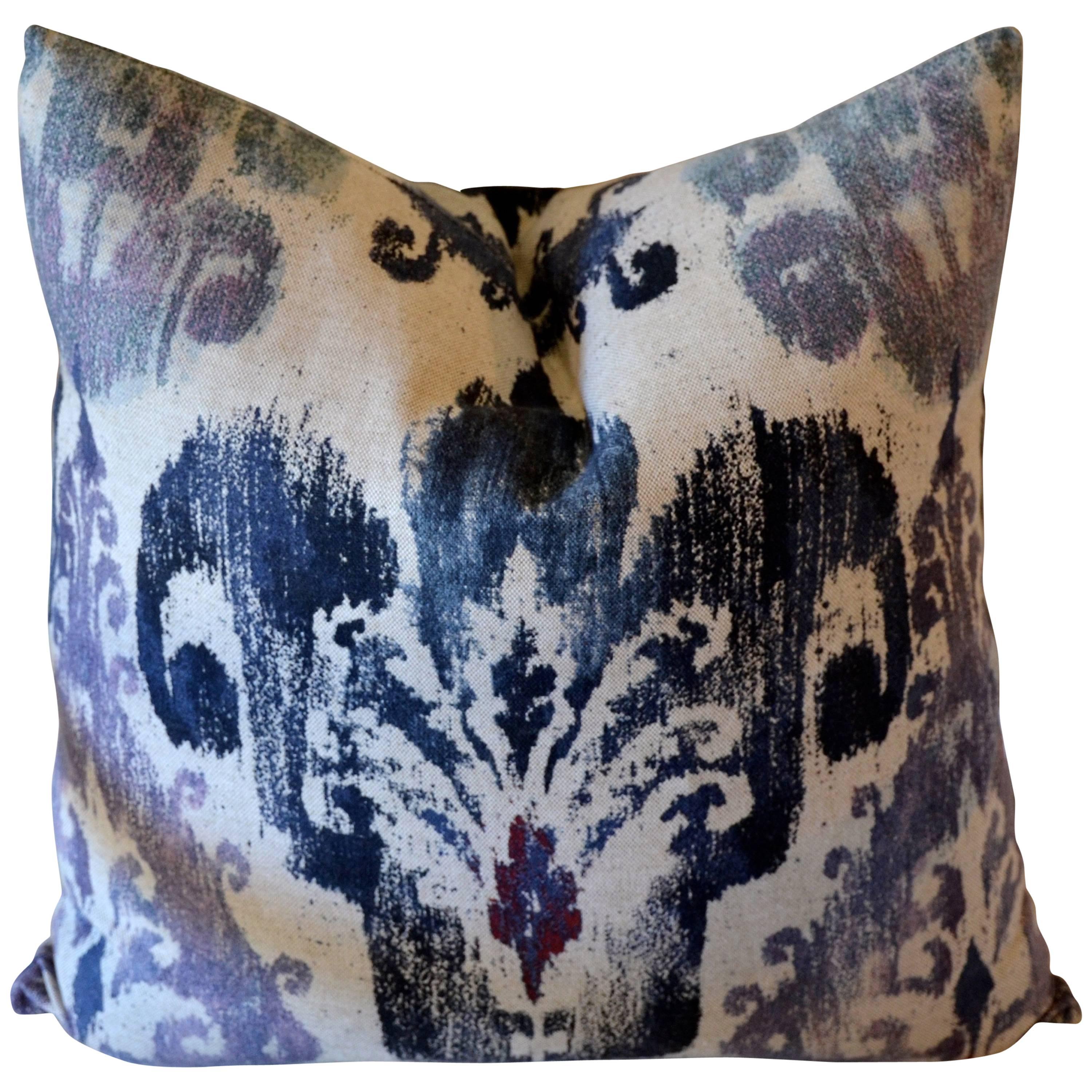 Ikat Pillow For Sale