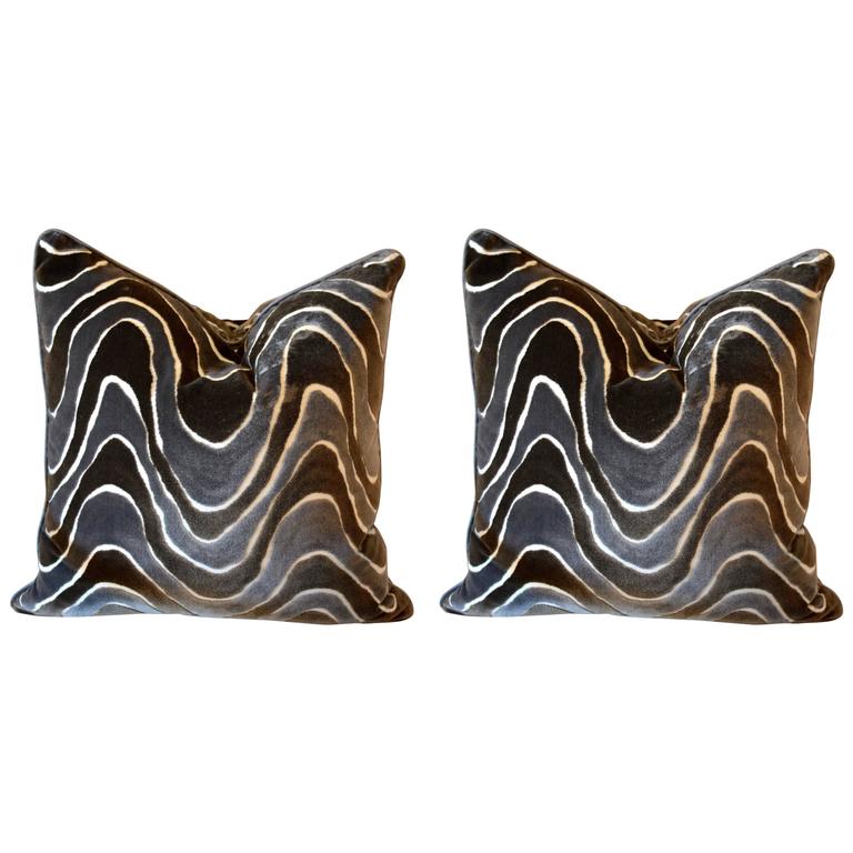 Pair of Ralph Lauren Textile Pillows at 1stdibs
