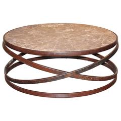 Antique Industrial Rings Coffee Table 12