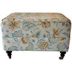 Floral Waverly Ottoman 6