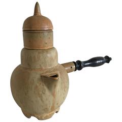 Royal Copenhagen Unique Stoneware Coffee Makerpot by Patrick Nordstrøm 11