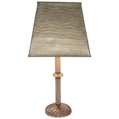 Table Lamp Tommaso Barbi 1970s Italian Design Glass Art 5