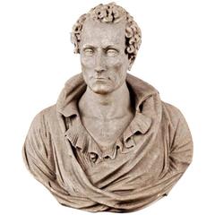19th Century Neoclassical Marble Thorwaldsen Bust 12