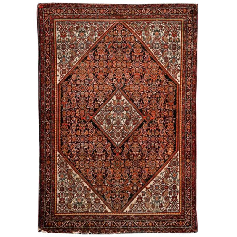 20h Century Persian Senna Rug For Sale