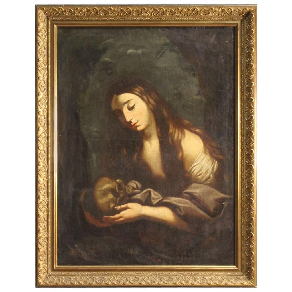 18th Century Religious Painting "Mary Magdalene"