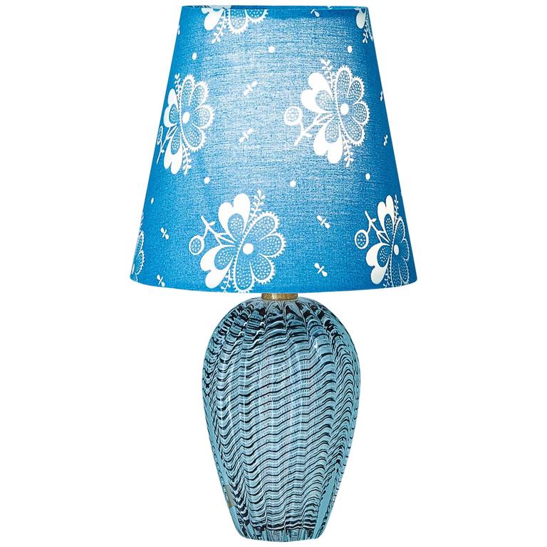 Vintage Murano Glass Table Lamp at 1stDibs