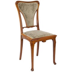 French Art Nouveau Chair by Gauthier