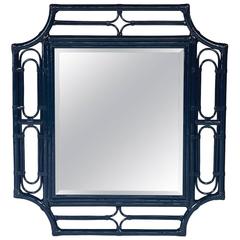 Ficks Reed Navy Mirror