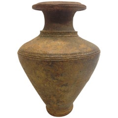 Vintage Ancient Classic Form Khmer Urn or Vase