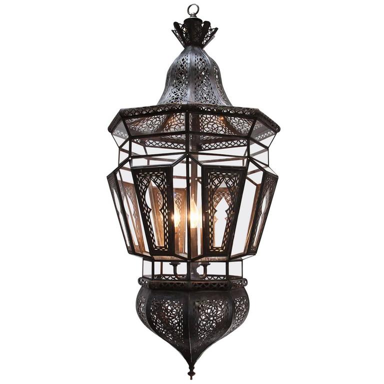 Moroccan Moorish Vintage Hanging Light Fixture For At 1stdibs Moroccan Moorish Vintage Hanging Light Fixture For
