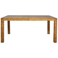 Milo Baughman Burl Wood Dining Table/Desk 6