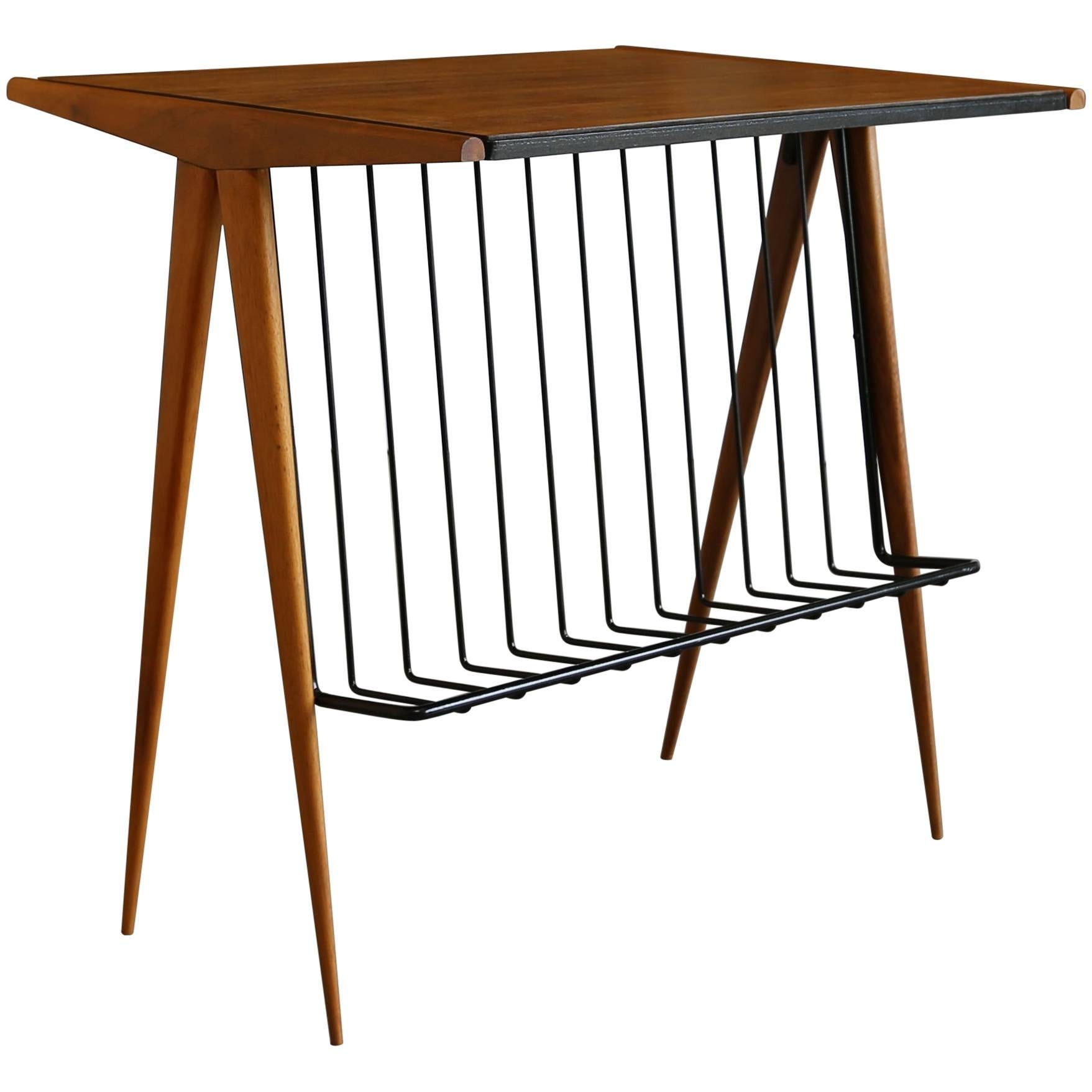 Occasional Table or Magazine Rack by Arthur Umanoff