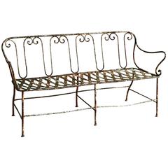 Antique 19th Century French Bench