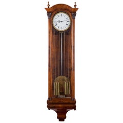 Antique Late Biedermeier Pendulum Clock by Ferdinand Zim, Vienna, 1853