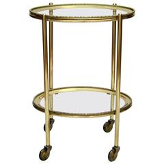 Italian 1950s Oval Brass Trolley 5