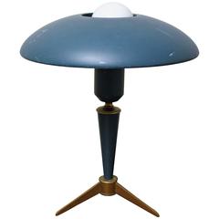 Louis Kalff Tripod Table Lamp, 1950s