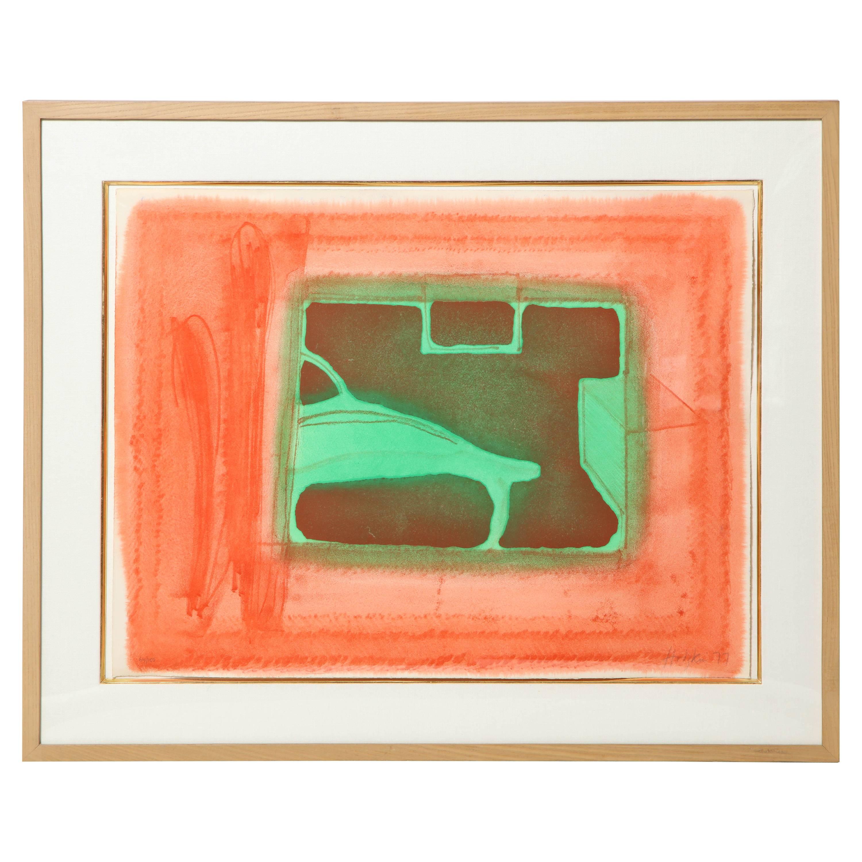 'A Furnished Room' by Howard Hodgkin For Sale
