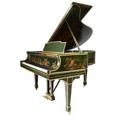Steinway Grand Piano M Hand Painted Chinoiserie Masterpiece Restored & Rebuilt