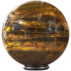 Large Tiger Eye Sphere