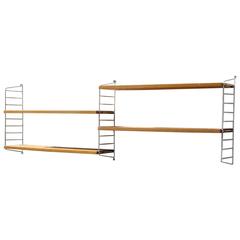 Used Minimalistic Shelving System by Nils “Nisse” Strinning for String, Sweden, 1949