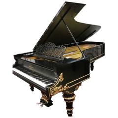 Antique Art Case Steinway Victorian Style Model D Grand Piano