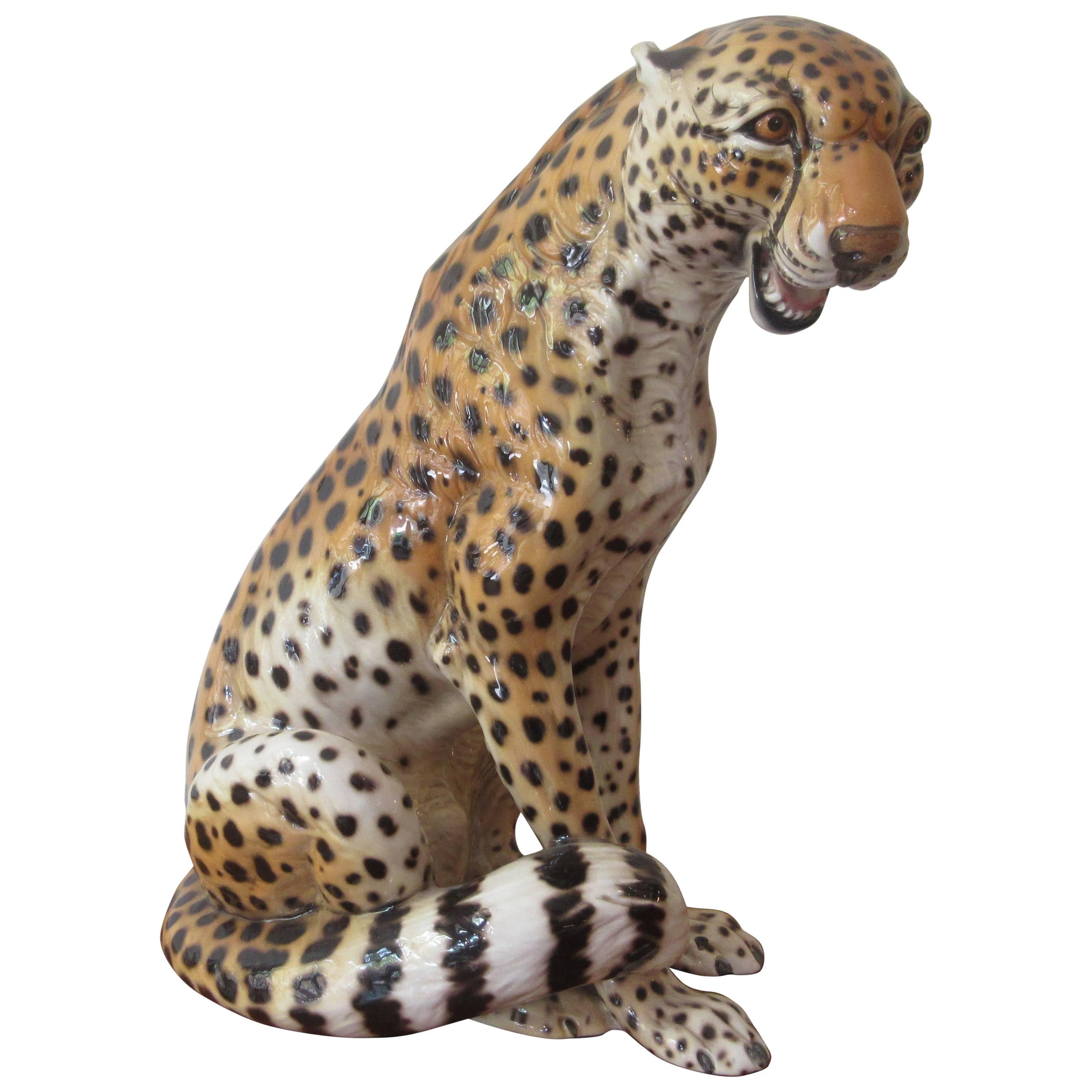 Cheetah Sculpture 22 For Sale on 1stDibs