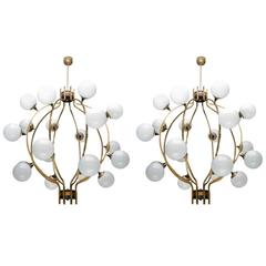 Cage Style Globes Chandeliers Cage Style Globes Chandeliers