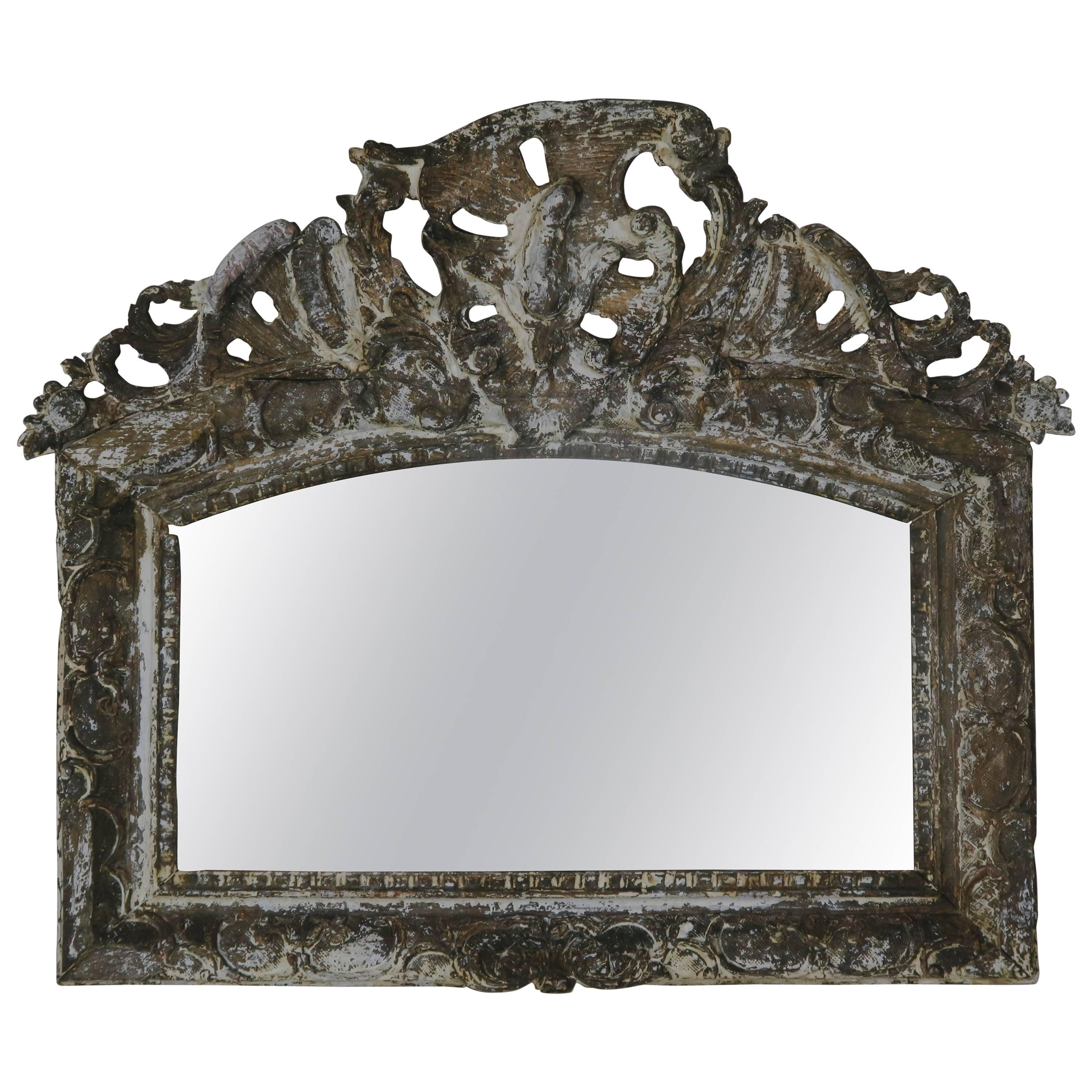 19th Century Italian Giltwood Mirror