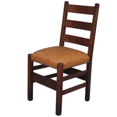 1910 Arts & Crafts Chair Ladder Back Side Chair