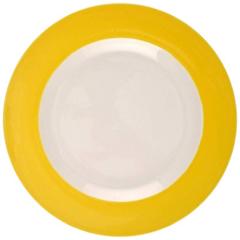 5 Dinner Plates, Susanne Yellow Confetti Royal Copenhagen / Aluminia