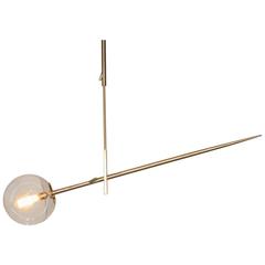 Hasta Brass Hanging Lamp, Jan Garncarek 2