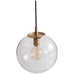 Emiter Brass Hanging Lamp, Jan Garncarek 3