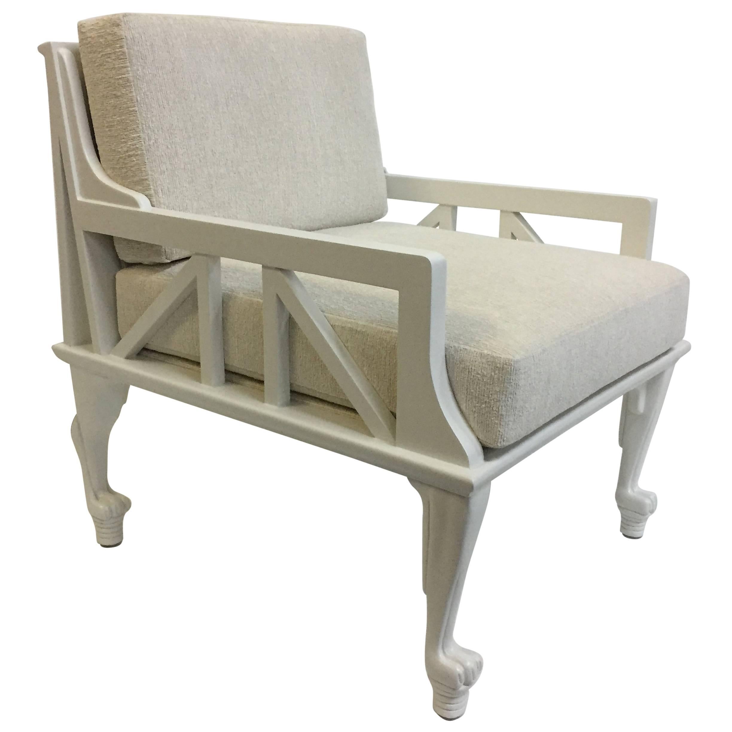 John Hutton-Stuhl „Thebes“, entworfen für Randolph & Hein im Angebot
