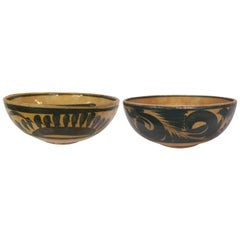 Two 20th Century, Mexican Pottery Bowls
